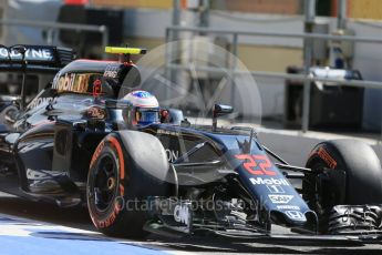 World © Octane Photographic Ltd. McLaren Honda MP4-31 – Jenson Button. Saturday 14th May 2016, F1 Spanish GP - Practice 3, Circuit de Barcelona Catalunya, Spain. Digital Ref : 1545LB1D6294