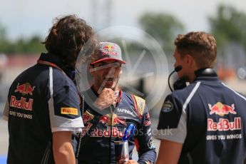 World © Octane Photographic Ltd. Scuderia Toro Rosso STR11 – Carlos Sainz. Saturday 14th May 2016, F1 Spanish GP - Practice 3, Circuit de Barcelona Catalunya, Spain. Digital Ref : 1545LB1D6718