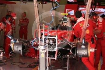 World © Octane Photographic Ltd. Scuderia Ferrari SF16-H – Kimi Raikkonen. Saturday 14th May 2016, F1 Spanish GP - Practice 3, Circuit de Barcelona Catalunya, Spain. Digital Ref : 1545LB5D3791