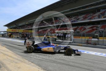 World © Octane Photographic Ltd. Sauber F1 Team C35 – Felipe Nasr. Saturday 14th May 2016, F1 Spanish GP - Practice 3, Circuit de Barcelona Catalunya, Spain. Digital Ref : 1545LB5D4023