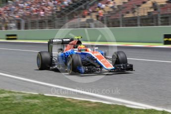 World © Octane Photographic Ltd. Manor Racing MRT05 – Rio Haryanto. Saturday 14th May 2016, F1 Spanish GP - Qualifying, Circuit de Barcelona Catalunya, Spain. Digital Ref : 1546CB1D9680