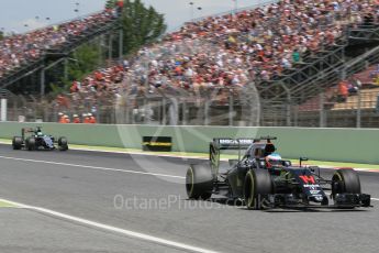 World © Octane Photographic Ltd. McLaren Honda MP4-31 – Fernando Alonso. Saturday 14th May 2016, F1 Spanish GP - Qualifying, Circuit de Barcelona Catalunya, Spain. Digital Ref : 1546CB1D9805