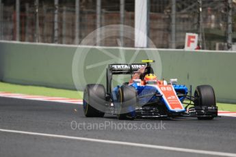 World © Octane Photographic Ltd. Manor Racing MRT05 – Rio Haryanto. Saturday 14th May 2016, F1 Spanish GP - Qualifying, Circuit de Barcelona Catalunya, Spain. Digital Ref : 1546CB7D7487