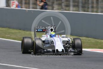 World © Octane Photographic Ltd. Williams Martini Racing, Williams Mercedes FW38 – Felipe Massa. Saturday 14th May 2016, F1 Spanish GP - Qualifying, Circuit de Barcelona Catalunya, Spain. Digital Ref : 1546CB7D7563
