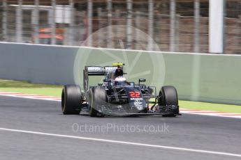 World © Octane Photographic Ltd. McLaren Honda MP4-31 – Jenson Button. Saturday 14th May 2016, F1 Spanish GP - Qualifying, Circuit de Barcelona Catalunya, Spain. Digital Ref : 1546CB7D7571