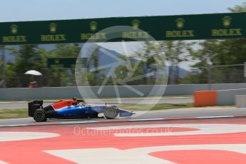 World © Octane Photographic Ltd. Manor Racing MRT05 – Rio Haryanto. Saturday 14th May 2016, F1 Spanish GP - Qualifying, Circuit de Barcelona Catalunya, Spain. Digital Ref : 1546LB1D6743