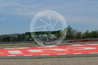 World © Octane Photographic Ltd. Mercedes AMG Petronas W07 Hybrid – Nico Rosberg. Saturday 14th May 2016, F1 Spanish GP - Qualifying, Circuit de Barcelona Catalunya, Spain. Digital Ref : 1546LB1D6848