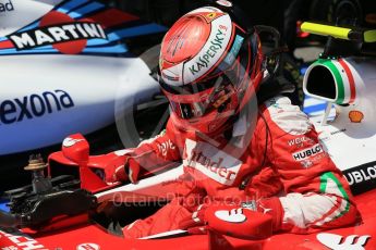 World © Octane Photographic Ltd. Scuderia Ferrari SF16-H – Kimi Raikkonen. Saturday 14th May 2016, F1 Spanish GP - Qualifying, Circuit de Barcelona Catalunya, Spain. Digital Ref : 1546LB1D7013