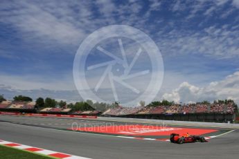 World © Octane Photographic Ltd. Red Bull Racing RB12 – Max Verstappen. Saturday 14th May 2016, F1 Spanish GP - Qualifying, Circuit de Barcelona Catalunya, Spain. Digital Ref : 1546LB5D4180