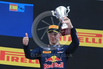 World © Octane Photographic Ltd. Prema Racing - GP2/11 – Pierre Gasly Saturday 14th May 2016, GP2 Race 1, Circuit de Barcelona Catalunya, Spain. Digital Ref :