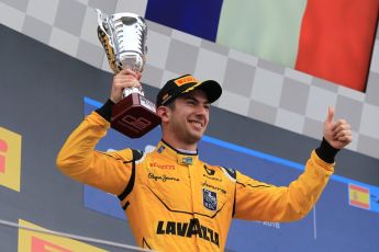 World © Octane Photographic Ltd. DAMS - GP2/11 – Nicholas Latifi. Saturday 14th May 2016, GP2 Race 1, Circuit de Barcelona Catalunya, Spain. Digital Ref :