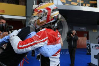 World © Octane Photographic Ltd. ART Grand Prix – GP3/16 – Charles Leclerc. Saturday 14th May 2016, GP3 Race 1, Circuit de Barcelona Catalunya, Spain. Digital Ref :