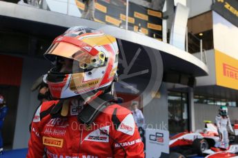 World © Octane Photographic Ltd. ART Grand Prix – GP3/16 – Charles Leclerc. Saturday 14th May 2016, GP3 Race 1, Circuit de Barcelona Catalunya, Spain. Digital Ref :