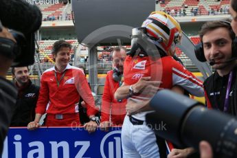 World © Octane Photographic Ltd. ART Grand Prix – GP3/16 – Charles Leclerc. Saturday 14th May 2016, GP3 Race 1, Circuit de Barcelona Catalunya, Spain. Digital Ref :