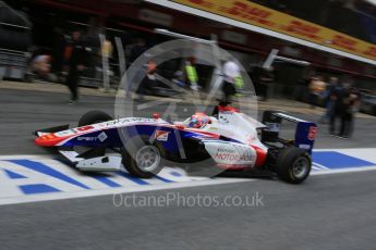 World © Octane Photographic Ltd. Trident – GP3/16 – Antonio Fuoco. Saturday 14th May 2016, GP3 Race 1, Circuit de Barcelona Catalunya, Spain. Digital Ref :