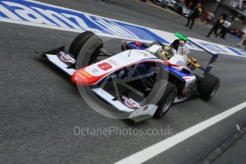 World © Octane Photographic Ltd. Trident – GP3/16 – Sandy Stuvik. Saturday 14th May 2016, GP3 Race 1, Circuit de Barcelona Catalunya, Spain. Digital Ref :