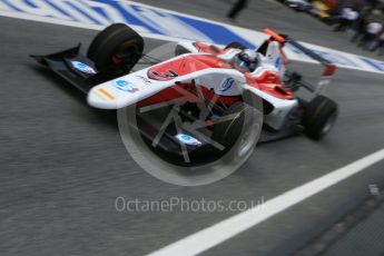 World © Octane Photographic Ltd. ART Grand Prix – GP3/16 – Alexander Albon. Saturday 14th May 2016, GP3 Race 1, Circuit de Barcelona Catalunya, Spain. Digital Ref :