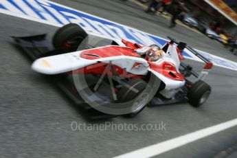 World © Octane Photographic Ltd. ART Grand Prix – GP3/16 – Charles Leclerc. Saturday 14th May 2016, GP3 Race 1, Circuit de Barcelona Catalunya, Spain. Digital Ref :