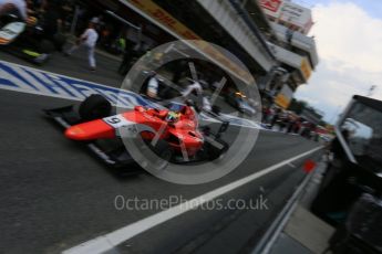 World © Octane Photographic Ltd. Arden International – GP3/16 – Jake Dennis. Saturday 14th May 2016, GP3 Race 1, Circuit de Barcelona Catalunya, Spain. Digital Ref :
