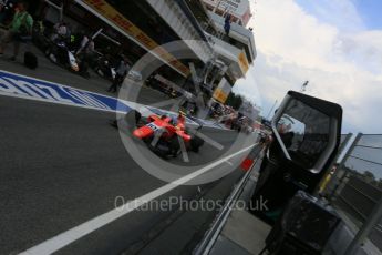 World © Octane Photographic Ltd. Arden International – GP3/16 – Tatiana Calderon. Saturday 14th May 2016, GP3 Race 1, Circuit de Barcelona Catalunya, Spain. Digital Ref :