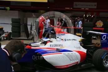 World © Octane Photographic Ltd. Trident – GP3/16 – Giuliano Alesi. Saturday 14th May 2016, GP3 Race 1, Circuit de Barcelona Catalunya, Spain. Digital Ref :