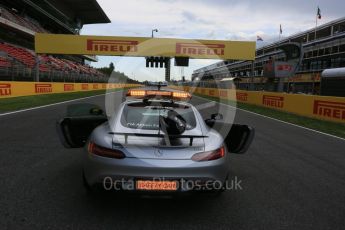 World © Octane Photographic Ltd. Saturday 14th May 2016, GP3 Race 1 safetycar on teh grid, Circuit de Barcelona Catalunya, Spain. Digital Ref :