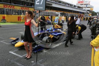 World © Octane Photographic Ltd. DAMS - GP3/16 – Jake Hughes. Saturday 14th May 2016, GP3 Race 1, Circuit de Barcelona Catalunya, Spain. Digital Ref :