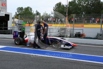 World © Octane Photographic Ltd. Trident – GP3/16 – Giuliano Alesi. Saturday 14th May 2016, GP3 Race 1, Circuit de Barcelona Catalunya, Spain. Digital Ref :