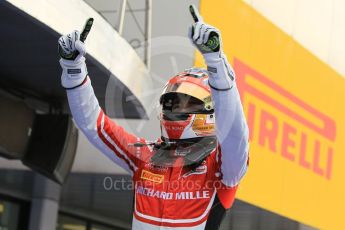 World © Octane Photographic Ltd. ART Grand Prix – GP3/16 – Charles Leclerc. Saturday 14th May 2016, GP3 Race 1, Circuit de Barcelona Catalunya, Spain. Digital Ref :