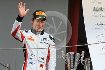 World © Octane Photographic Ltd. ART Grand Prix – GP3/16 – Nirei Fukuzumi. Saturday 14th May 2016, GP3 Race 1, Circuit de Barcelona Catalunya, Spain. Digital Ref :