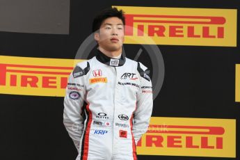 World © Octane Photographic Ltd. ART Grand Prix – GP3/16 – Nirei Fukuzumi. Saturday 14th May 2016, GP3 Race 1, Circuit de Barcelona Catalunya, Spain. Digital Ref :