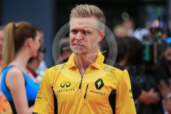 World © Octane Photographic Ltd. Renault Sport F1 Team RS16 - Kevin Magnussen. Sunday 15th May 2016, F1 Spanish GP Drivers’ Parade, Circuit de Barcelona Catalunya, Spain. Digital Ref :