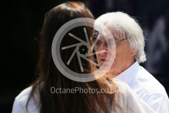 World © Octane Photographic Ltd. Bernie Ecclestone. Sunday 15th May 2016, F1 Spanish GP Grid, Circuit de Barcelona Catalunya, Spain. Digital Ref :