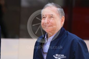 World © Octane Photographic Ltd. Head of FIA - Jean Todt. Sunday 15th May 2016, F1 Spanish GP Paddock, Circuit de Barcelona Catalunya, Spain. Digital Ref :
