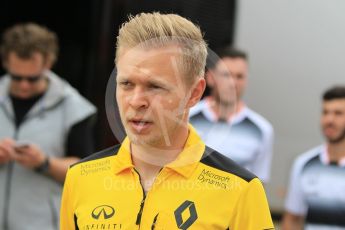World © Octane Photographic Ltd. Renault Sport F1 Team RS16 - Kevin Magnussen. Sunday 15th May 2016, F1 Spanish GP Paddock, Circuit de Barcelona Catalunya, Spain. Digital Ref :