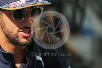 World © Octane Photographic Ltd. Red Bull Racing – Daniel Ricciardo. Sunday 15th May 2016, F1 Spanish GP - Paddock, Circuit de Barcelona Catalunya, Spain. Digital Ref : 1549LB1D7618