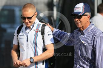World © Octane Photographic Ltd. Williams Martini Racing, Williams Mercedes – Valtteri Bottas. Sunday 15th May 2016, F1 Spanish GP - Paddock, Circuit de Barcelona Catalunya, Spain. Digital Ref :