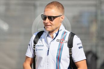 World © Octane Photographic Ltd. Williams Martini Racing, Williams Mercedes – Valtteri Bottas. Sunday 15th May 2016, F1 Spanish GP - Paddock, Circuit de Barcelona Catalunya, Spain. Digital Ref :