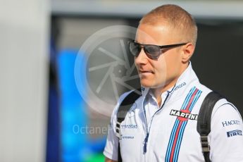 World © Octane Photographic Ltd. Williams Martini Racing, Williams Mercedes – Valtteri Bottas. Sunday 15th May 2016, F1 Spanish GP - Paddock, Circuit de Barcelona Catalunya, Spain. Digital Ref :