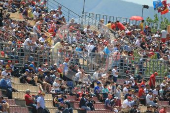 World © Octane Photographic Ltd. Fans. Sunday 15th May 2016, F1 Spanish GP Race, Circuit de Barcelona Catalunya, Spain. Digital Ref :