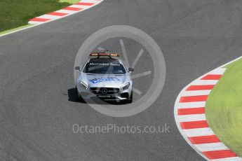 World © Octane Photographic Ltd. Safety car deployed. Sunday 15th May 2016, F1 Spanish GP Race, Circuit de Barcelona Catalunya, Spain. Digital Ref :