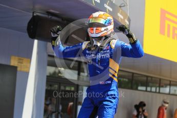 World © Octane Photographic Ltd. DAMS - GP2/11 – Alex Lynn (1st). Sunday 15th May 2016, GP2 Race 2, Circuit de Barcelona Catalunya, Spain. Digital Ref :1551CB1D1012