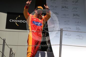 World © Octane Photographic Ltd. Racing Engineering - GP2/11 – Jordan King (3rd). Sunday 15th May 2016, GP2 Race 2, Circuit de Barcelona Catalunya, Spain. Digital Ref :1551CB1D1036