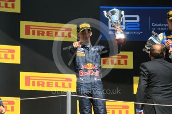World © Octane Photographic Ltd. Prema Racing - GP2/11 – Pierre Gasly (2nd). Sunday 15th May 2016, GP2 Race 2, Circuit de Barcelona Catalunya, Spain. Digital Ref :1551CB1D1120