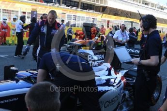 World © Octane Photographic Ltd. Russian Time - GP2/11 – Raffaele Marciello. Sunday 15th May 2016, GP2 Race 2, Circuit de Barcelona Catalunya, Spain. Digital Ref :1551CB7D8095