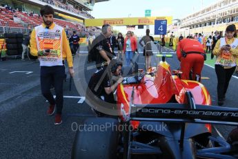 World © Octane Photographic Ltd. Racing Engineering - GP2/11 – Jordan King. Sunday 15th May 2016, GP2 Race 2, Circuit de Barcelona Catalunya, Spain. Digital Ref :1551CB7D8112