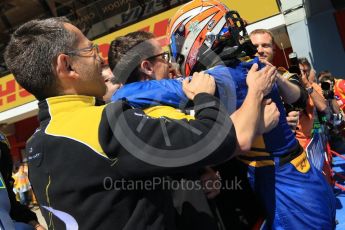 World © Octane Photographic Ltd. DAMS - GP2/11 – Alex Lynn (1st). Sunday 15th May 2016, GP2 Race 2, Circuit de Barcelona Catalunya, Spain. Digital Ref :1551CB7D8164
