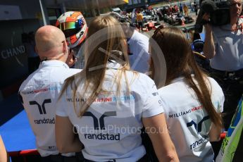World © Octane Photographic Ltd. DAMS - GP2/11 – Alex Lynn (1st) and Williams. Sunday 15th May 2016, GP2 Race 2, Circuit de Barcelona Catalunya, Spain. Digital Ref :1551CB7D8266