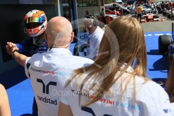 World © Octane Photographic Ltd. DAMS - GP2/11 – Alex Lynn (1st) and Williams. Sunday 15th May 2016, GP2 Race 2, Circuit de Barcelona Catalunya, Spain. Digital Ref :1551CB7D8270