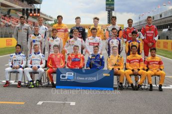 World © Octane Photographic Ltd. GP2 – Class of 2016, Circuit de Barcelona Catalunya, Spain. Digital Ref : 1535CB1D2683